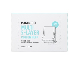 Magic Tool Multi (5-Layer) Cotton Puff 80 pcs